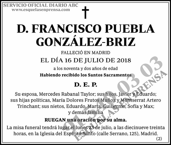 Francisco Puebla González-Briz